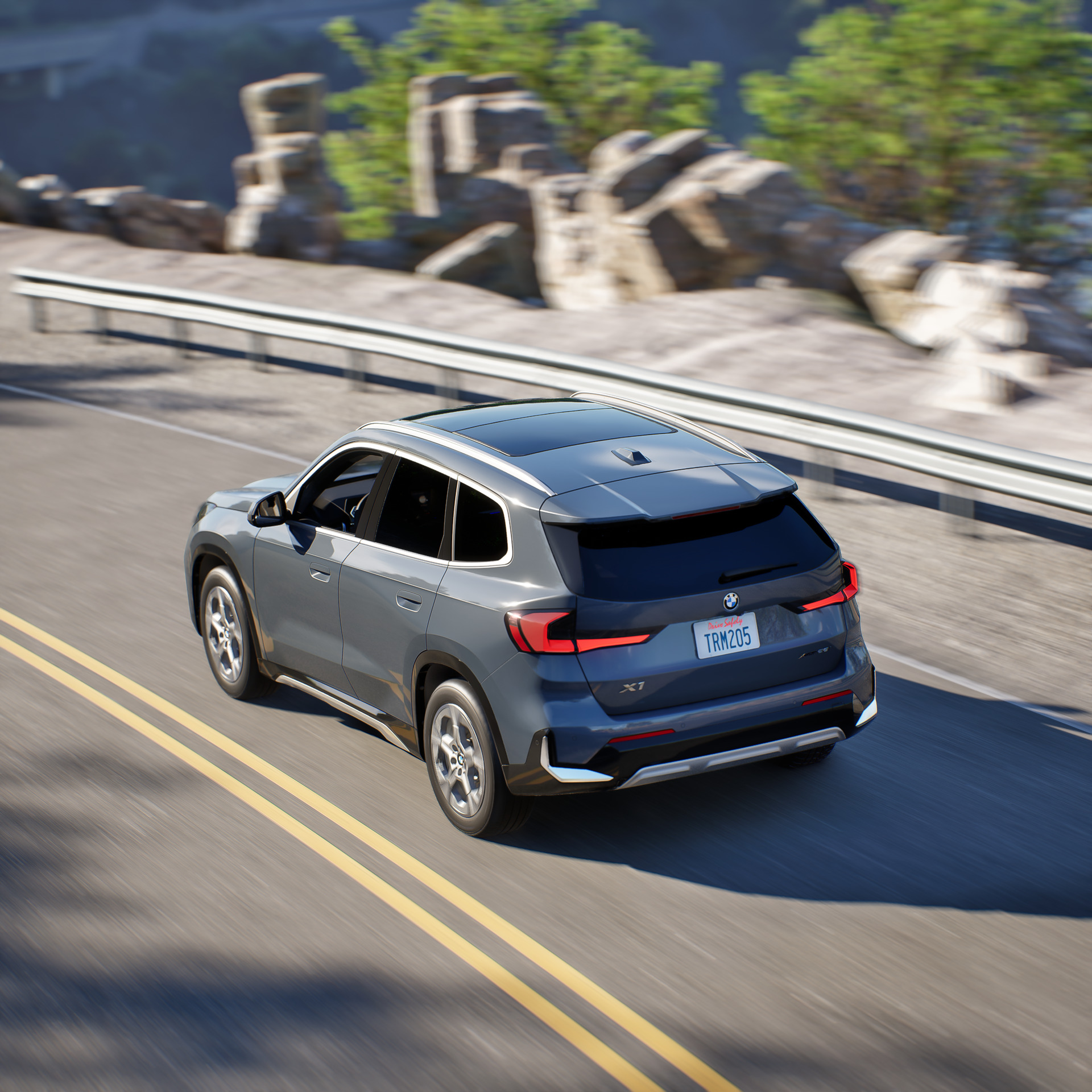 BMW X1 xDrive28i in motion