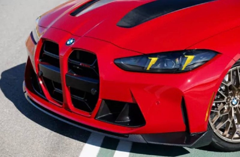 BMW 2027 M3 CS Handschalter front-end detail