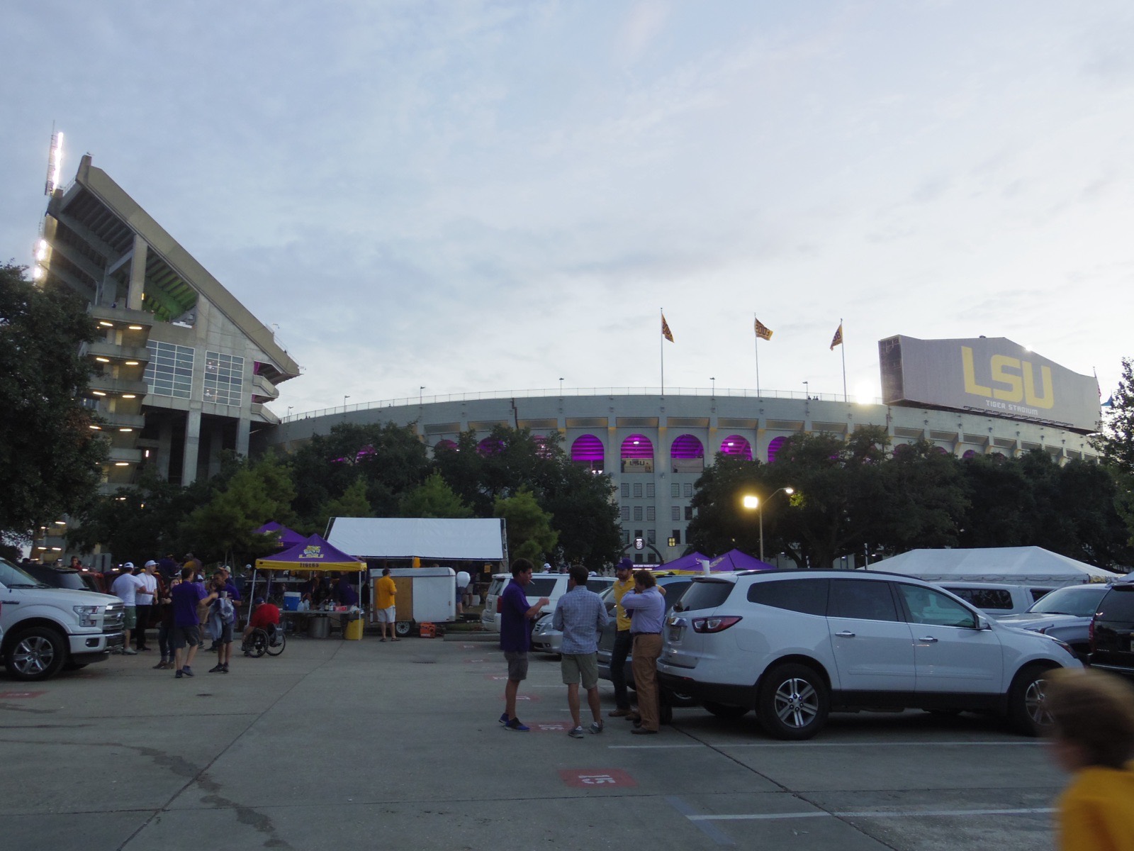 Tiger Stadium on gameday, Baton Rouge