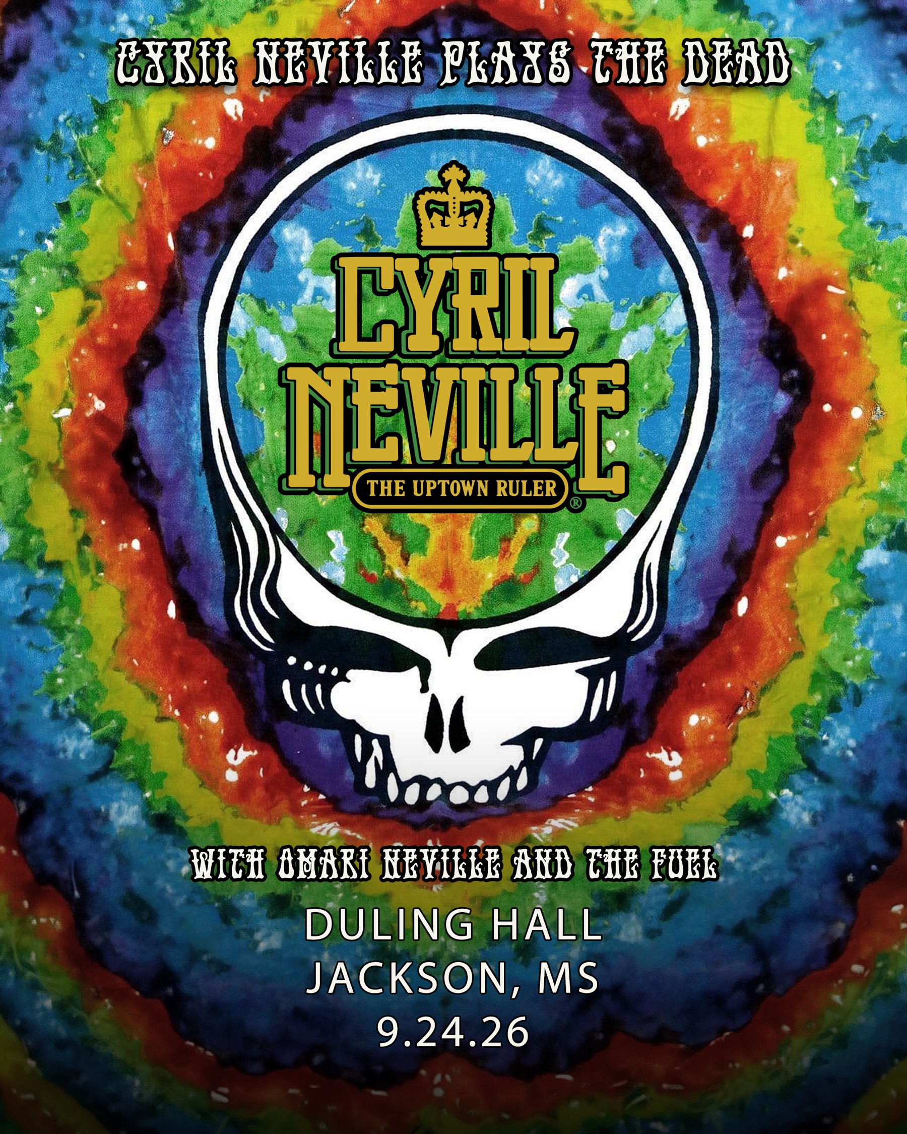Cyril Neville at Duling Hall