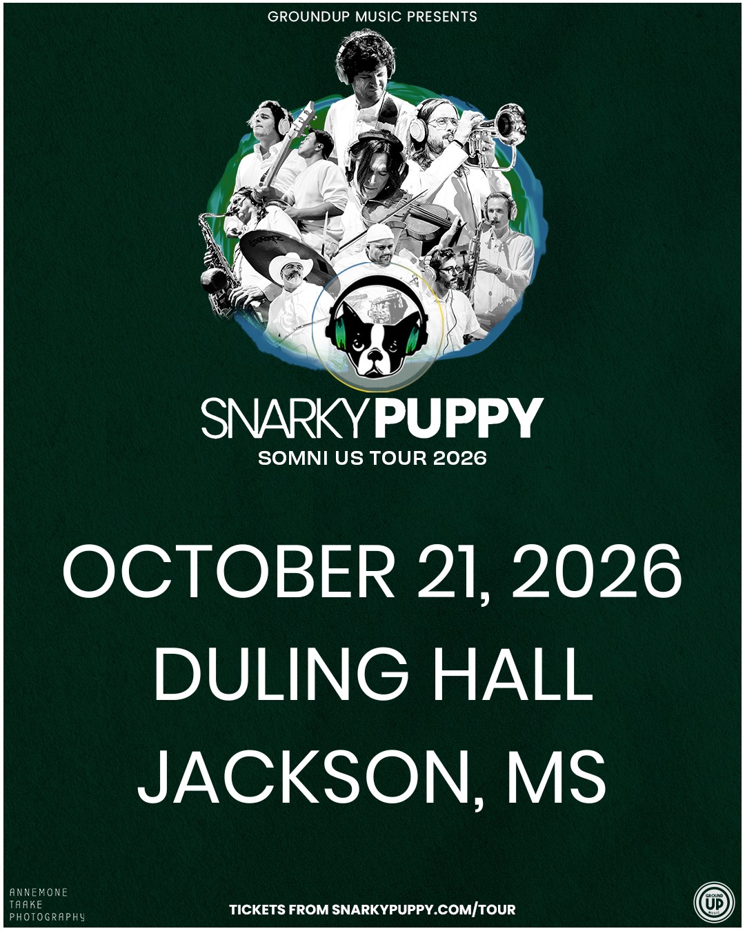 Snarky Puppy at Duling Hall, October 21