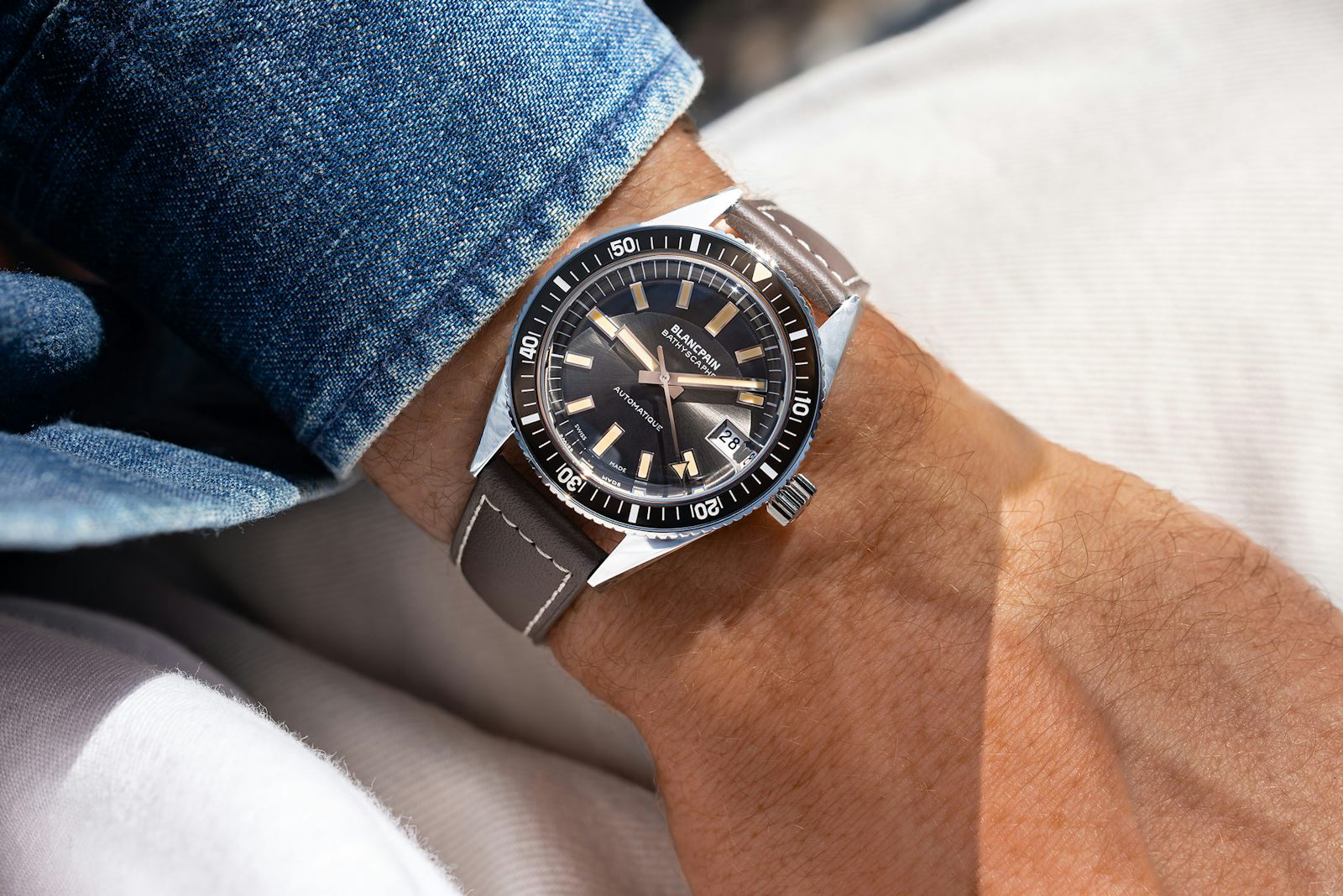 Blancpain Bathyscaphe 70th, wrist
