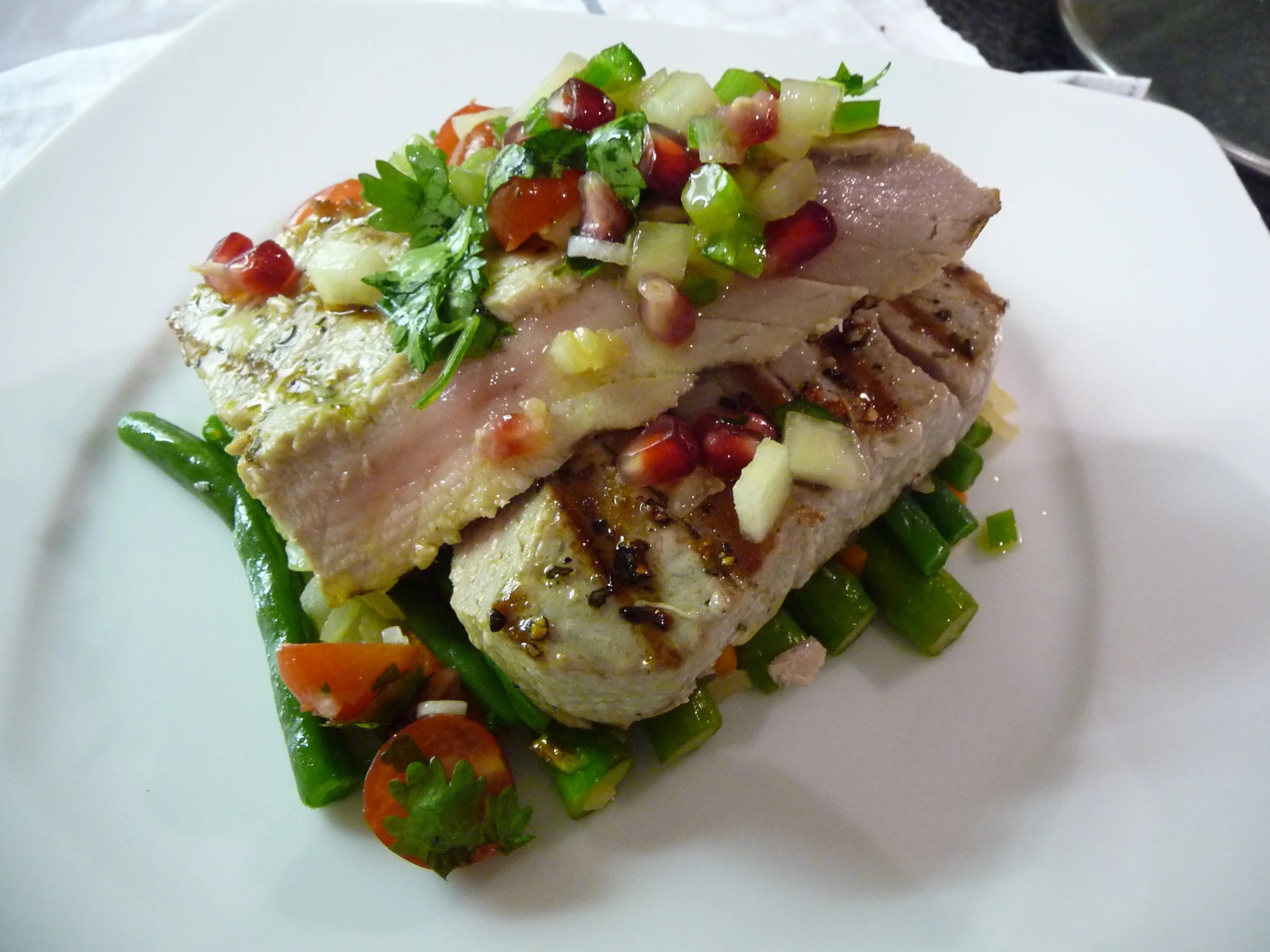 A plate at Cocha
